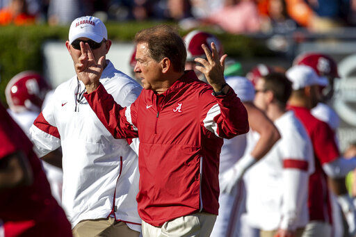 1, Alabama will miss the playoff for the first time.
